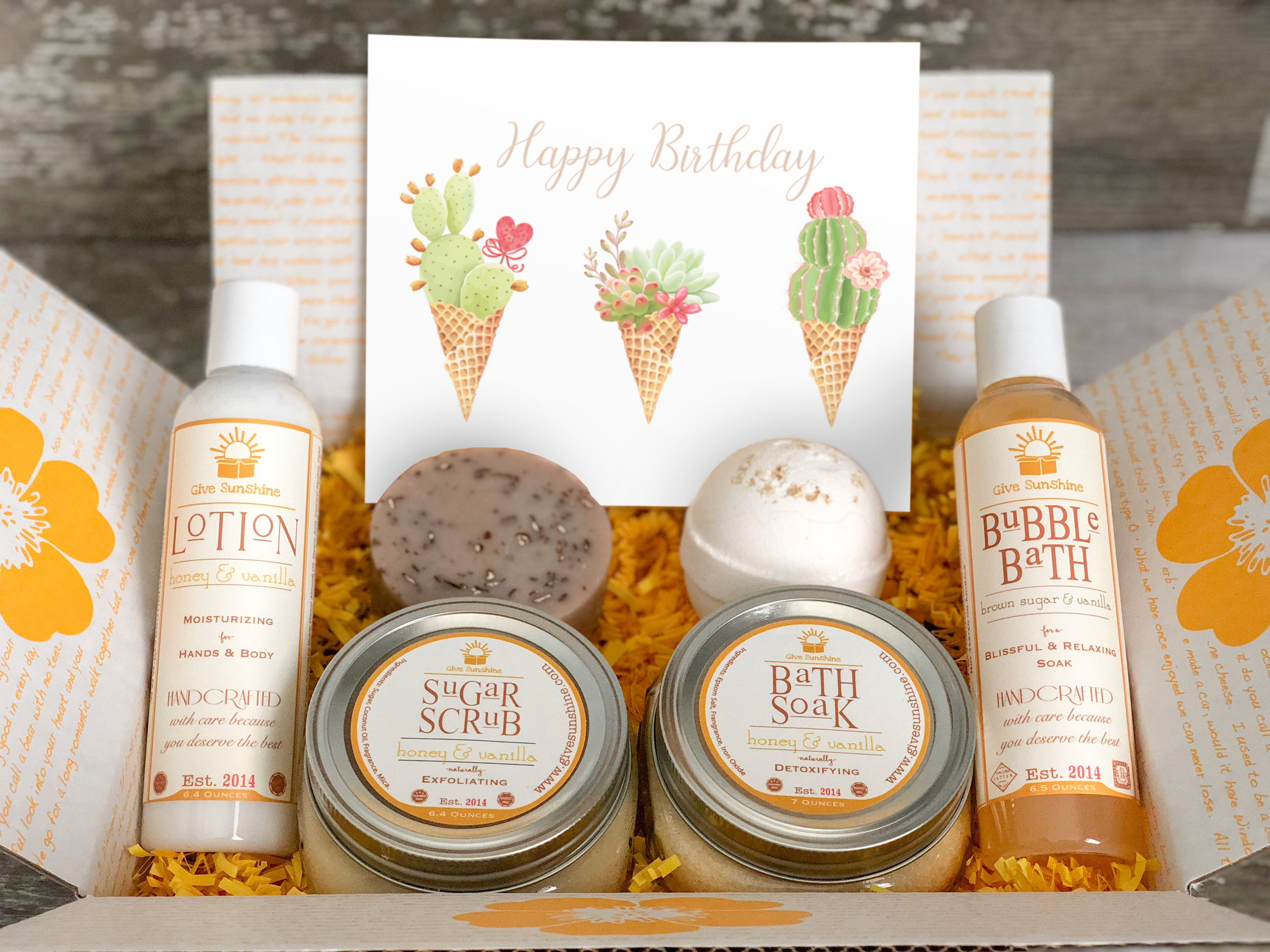 Deluxe Ice Cream Birthday Box